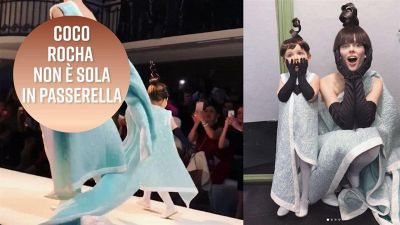 A 2 anni in passerella: Coco Rocha e la figlia