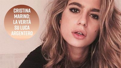 Cristina Marino: 'Luca Argentero è...'