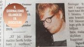 Ed Sheeran in Islanda è stato dichiarato morto