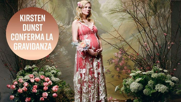Kirsten Dunst è incinta: lo conferma... la pubblicità!