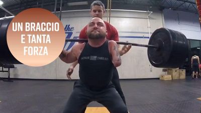 Trevor: un braccio e tanta voglia di farcela