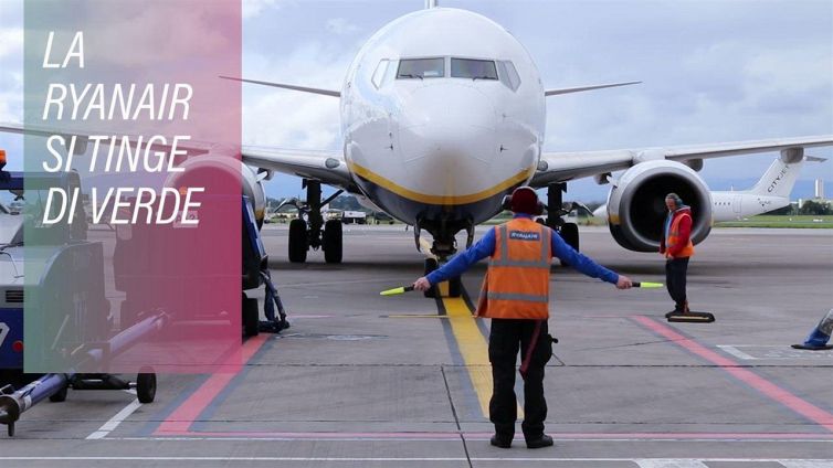 Cambio di rotta per Ryanair: volare diventa 'verde'