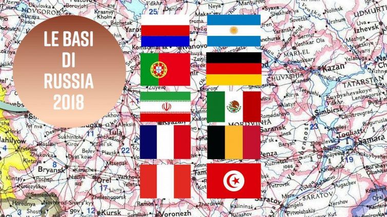 Ufficiale: i campi base di Russia 2018 saranno...
