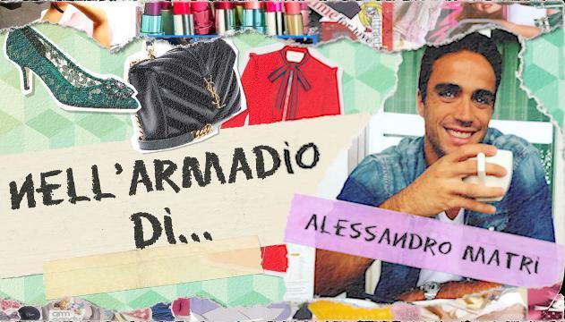 Nell'armadio di Alessandro Matri