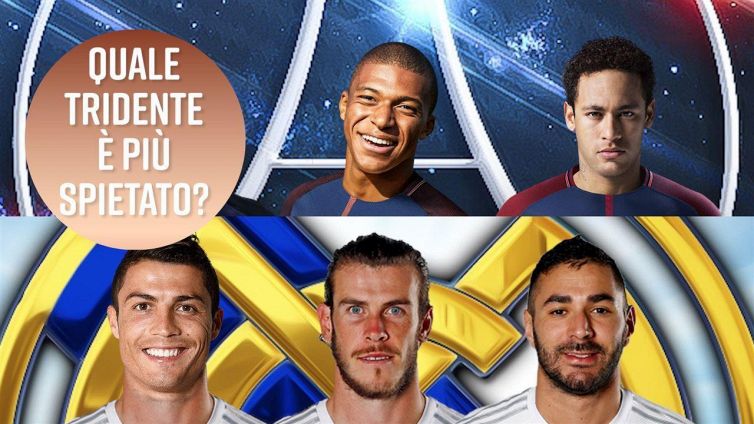 Real Madrid o PSG: qual è il tridente più letale?
