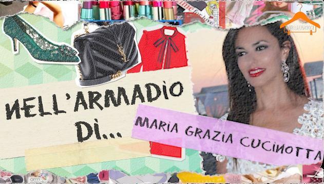 Nell'armadio di Maria Grazia Cucinotta