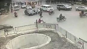 L'incidente (multiplo) più stupido di sempre