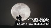 Luna dal telescopio: uno spettacolo sorprendente