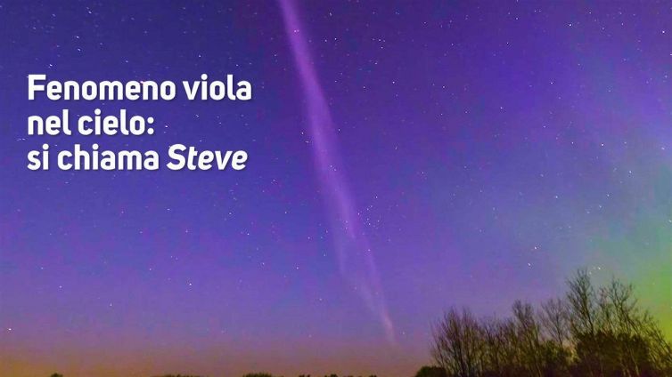 Il cielo è viola: cosa succede?