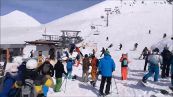 Seggiovia impazzisce: sciatori scagliati in aria