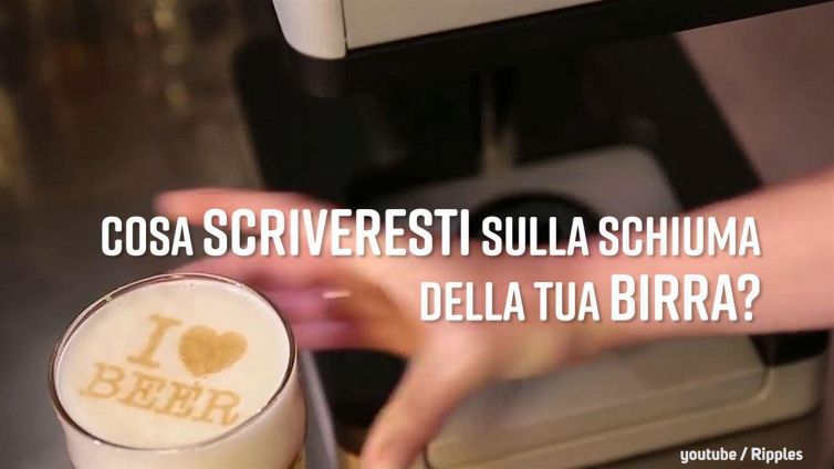 Scrivere sulla birra? Si può fare!