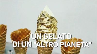 Mangereste un gelato 24 carati?