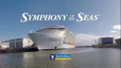 La Symphony of the Seas, dalla costruzione al varo in timelapse