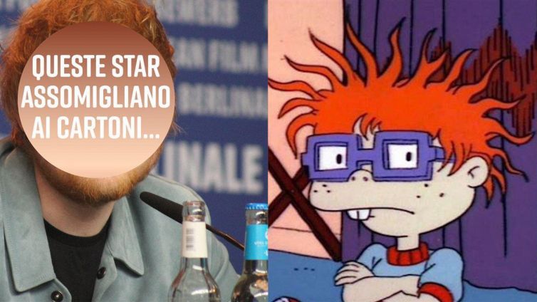 Tale e quale: ecco a che cartone assomigliano le star