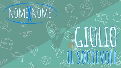Il significato del nome Giulio #nomexnome