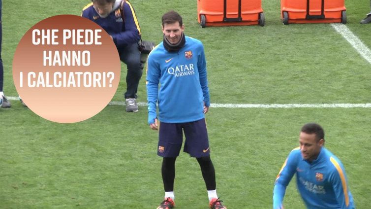 Quanto portano di piede i più famosi calciatori?