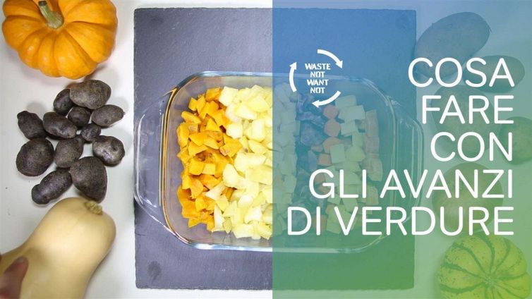 Avanzi di verdure? Ecco come utilizzarli