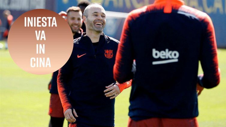 Iniesta è diretto in Cina, ma dove esattamente?