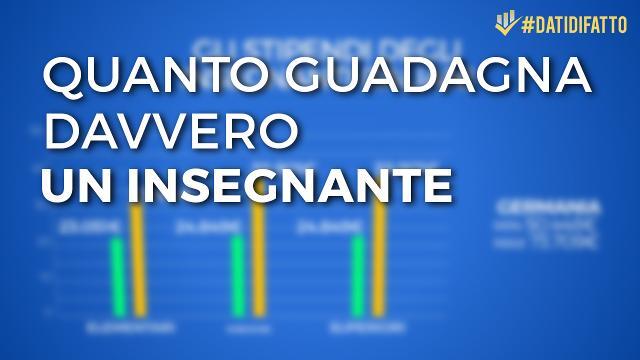 Quanto guadagna davvero un insegnante?