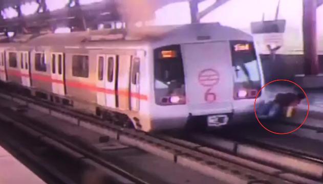 Il treno frena in extremis: uomo salvo per miracolo