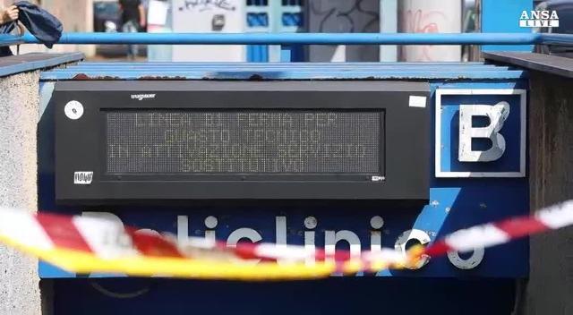 Roma: chiusa metro B Castro Pretorio