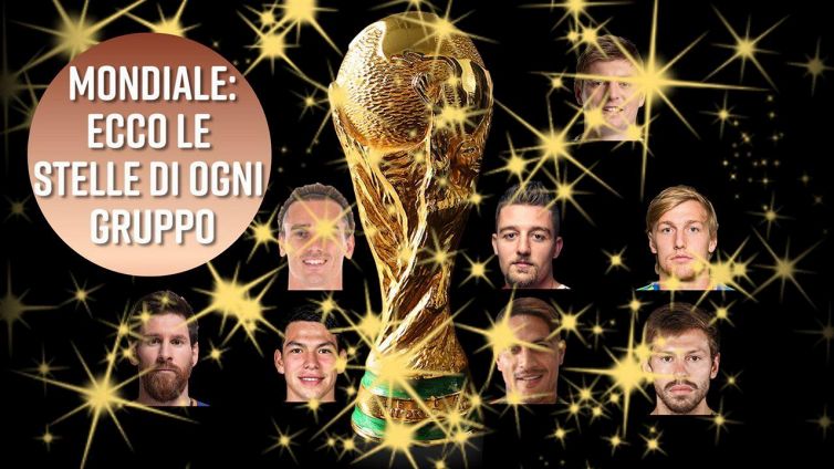 Mondiali: ecco le stelle di ogni gruppo