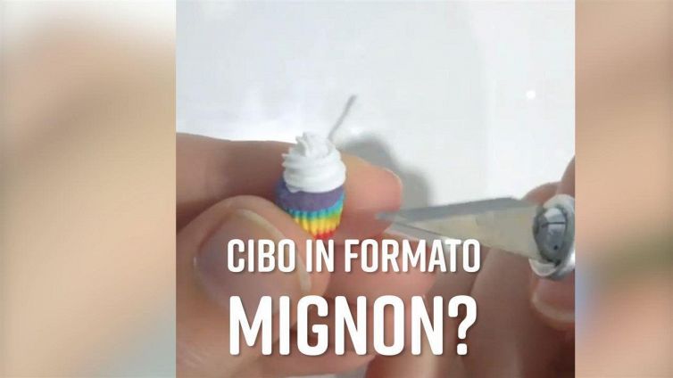 Sei a dieta? Consolati con il mini cibo!