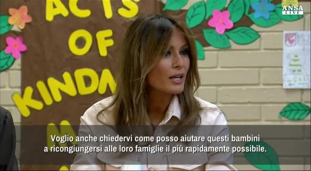 Melania Trump in Texas: 'come posso aiutare?'