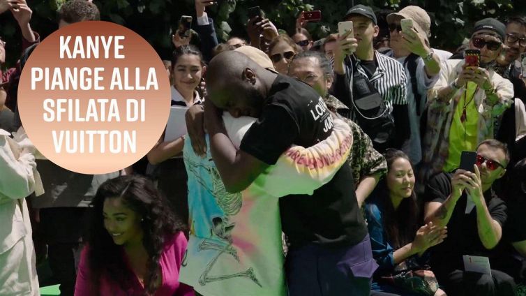 Ecco come mai Kanye West è in lacrime