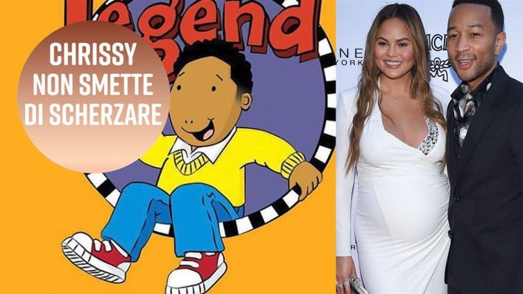 Chrissy Teigen non smette di scherzare