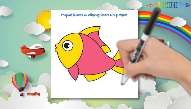 Impariamo a disegnare un pesce