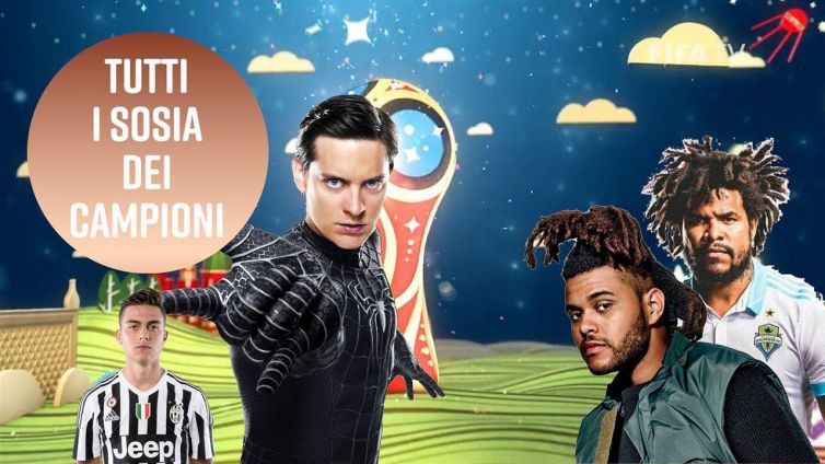 Chi mi ricordi? Ecco i sosia dei calciatori dei mondiali