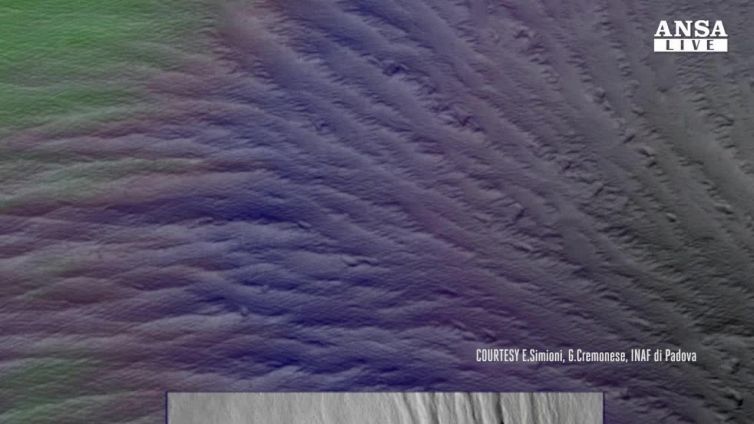 Tramonti e crateri, ecco Marte in 3d