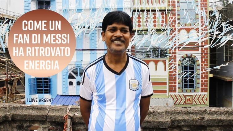 Niente mondiali? Questo fan di Messi ha una soluzione