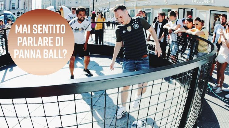 Pallone mania? Ecco il 'Panna ball' dei mondiali