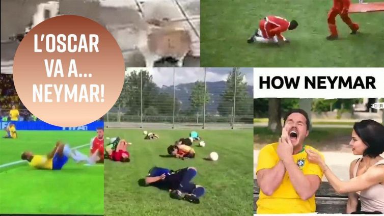 14 minuti a terra, sui social è partito il Neymar Challenge