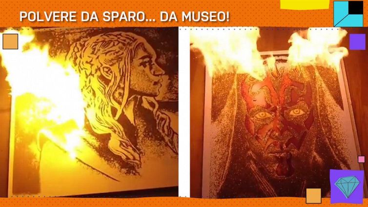 Polvere da sparo... artistica!