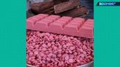 Cioccolata rosa: hai visto come si prepara?