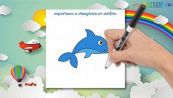 Impariamo a disegnare un delfino