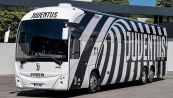 Il nuovo autobus della Juventus disegnato da Lapo Elkann