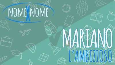 Il significato del nome Mariano #nomexnome