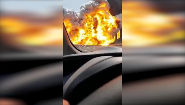 Esplosione in autostrada a Bologna