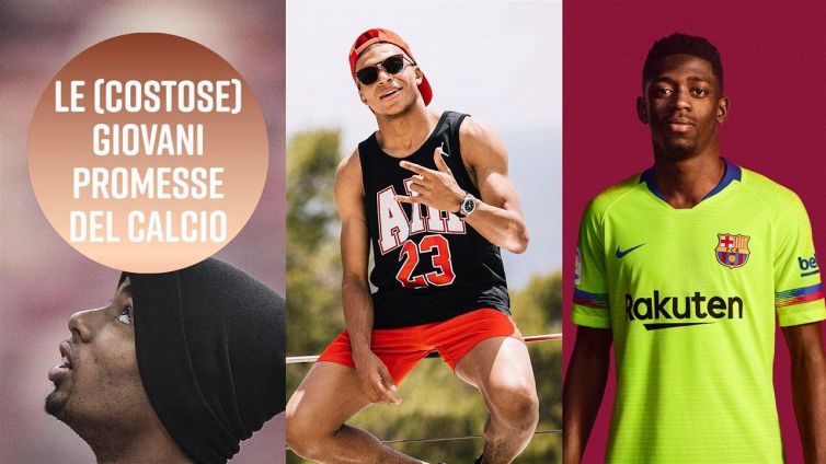 Le 10 (milionarie) giovani promesse del calcio