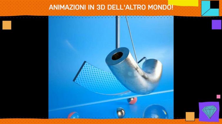 Animazioni in 3D: le più belle dal web