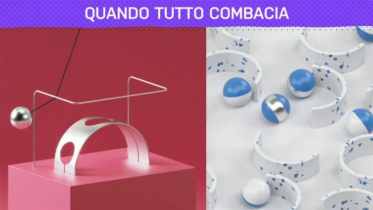 Che felicità quando tutto combacia