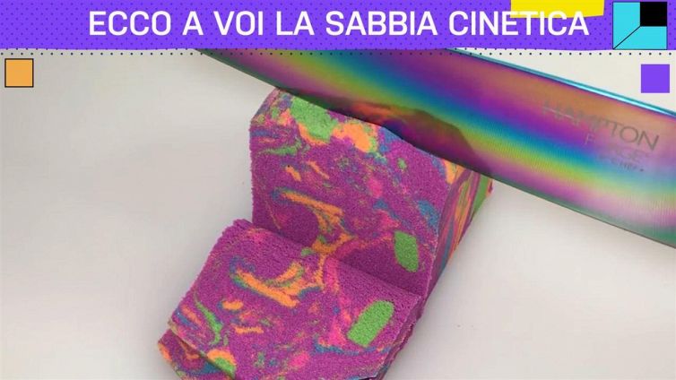 Mai sentito parlare di sabbia cinetica?