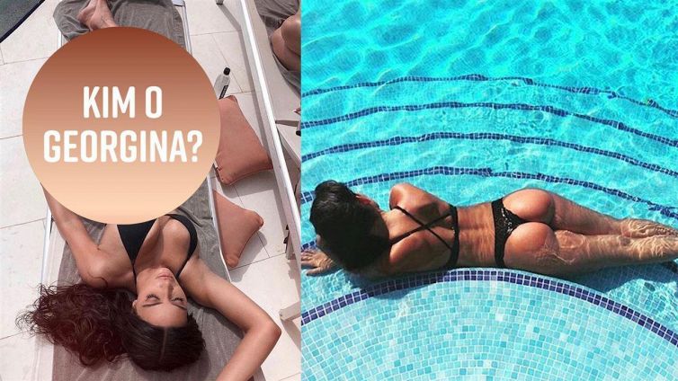 Ma questa è Kim Kardashian o... Georgina?