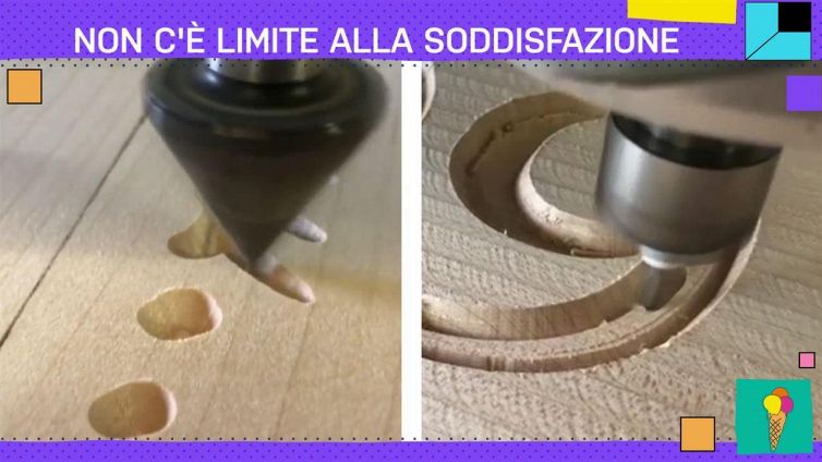Quando il legno ci provoca piacere...