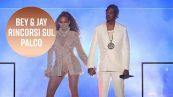 Beyoncé e Jay Z fatti scendere dal loro stesso palco