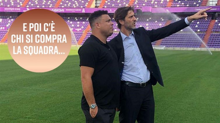 Ronaldo Nazario e gli altri che si sono comprati un club